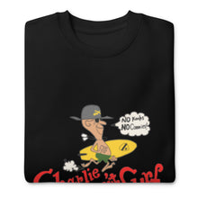 Load image into Gallery viewer, The Wolverines &quot;Charlie Dont Surf&quot; Sweatshirt, Larger Logo Version
