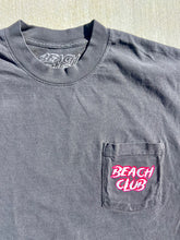 Load image into Gallery viewer, Vintage Black Pocket Tee, No Kooks, No Commies Beach Club Jolly Roger
