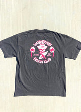 Load image into Gallery viewer, Vintage Black Pocket Tee, No Kooks, No Commies Beach Club Jolly Roger
