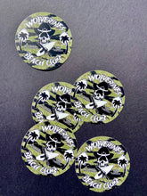 Load image into Gallery viewer, Tiger Stripe Camo Wolverines Jolly Roger No Kooks No Commies 4inch Sticker
