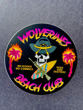 Load image into Gallery viewer, Wolverines Jolly Roger No Kooks No Commies 4inch Sticker
