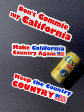 Load image into Gallery viewer, Keep the Country County 11.5&quot; inch bumper sticker
