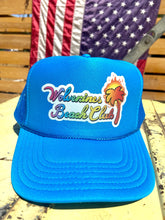 Load image into Gallery viewer, Wolverines Beach Club, Aloha design Trucker Hat
