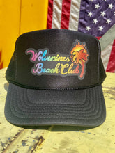 Load image into Gallery viewer, Wolverines Beach Club, Aloha design Trucker Hat
