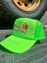 Load image into Gallery viewer, Wolverines Beach Club, Aloha design Trucker Hat
