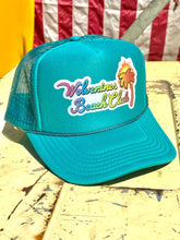 Load image into Gallery viewer, Wolverines Beach Club, Aloha design Trucker Hat
