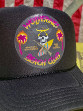 Load image into Gallery viewer, Wolverines Beach Club Jolly Roger Design Trucker Hat
