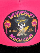 Load image into Gallery viewer, Wolverines Beach Club Jolly Roger Design Trucker Hat
